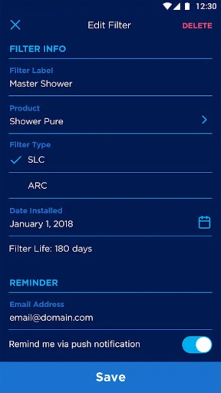 Sprite Showers for Android: Optimize Home Water Filtration