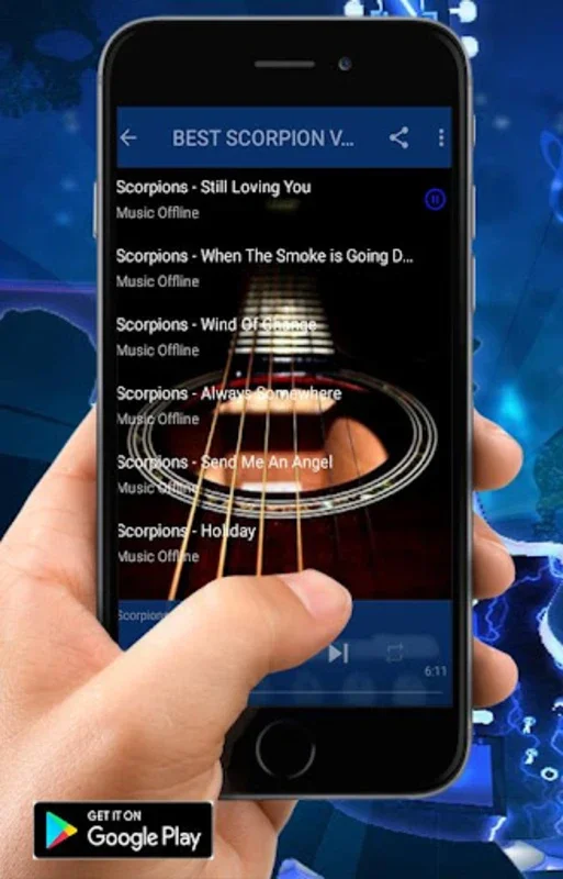 Scorpion Songs Music-Offline for Android: Enjoy Offline Music