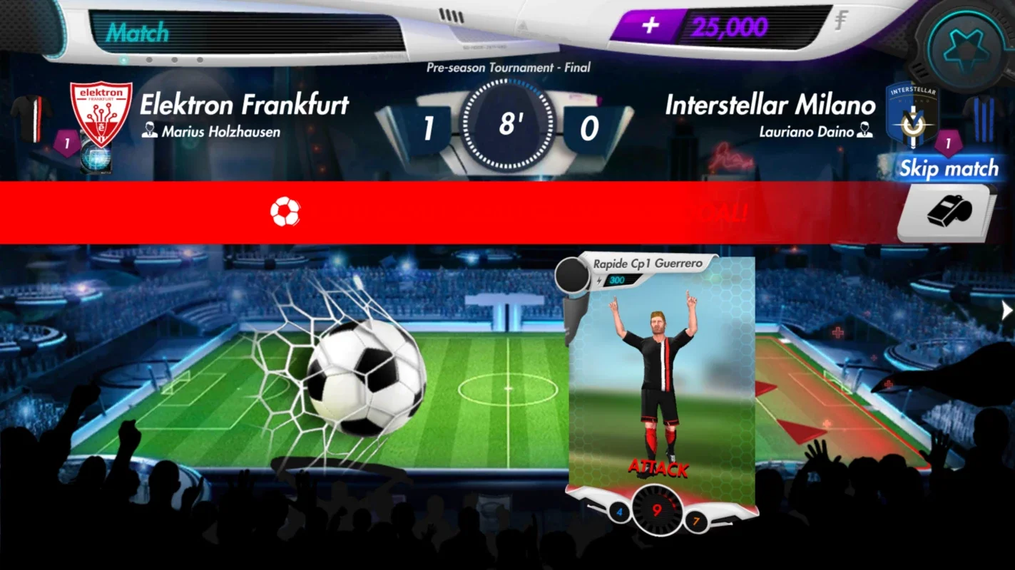 Futuball for Android - Manage Future Soccer Teams