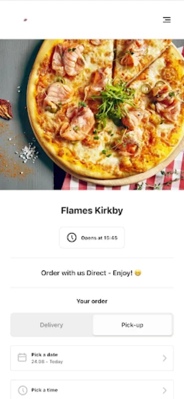 Flames Kirkby for Android - Order Food with Exclusive Deals