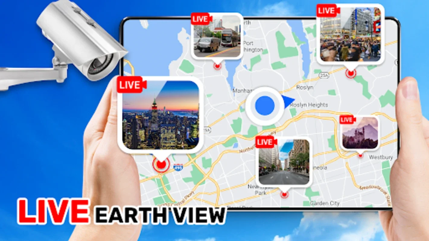 Live Earth Map for Android: Virtual Global Exploration