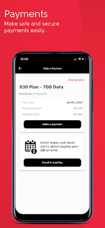 MyGenMobileApp for Android - Manage Wireless Account Easily