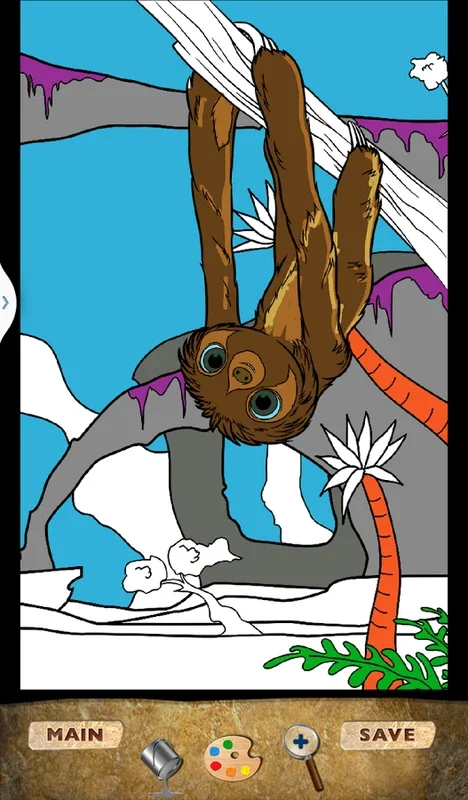 Croods Color for Android - Fun Coloring Experience