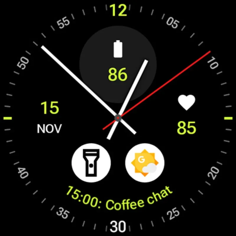 Awf Analog xT: Customizable Watch Face for Android