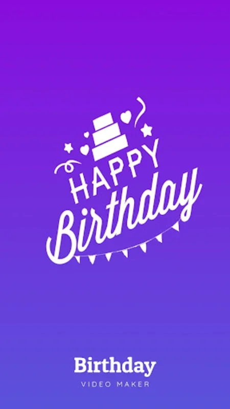 Birthday Video Maker with Song for Android: Create Special Moments