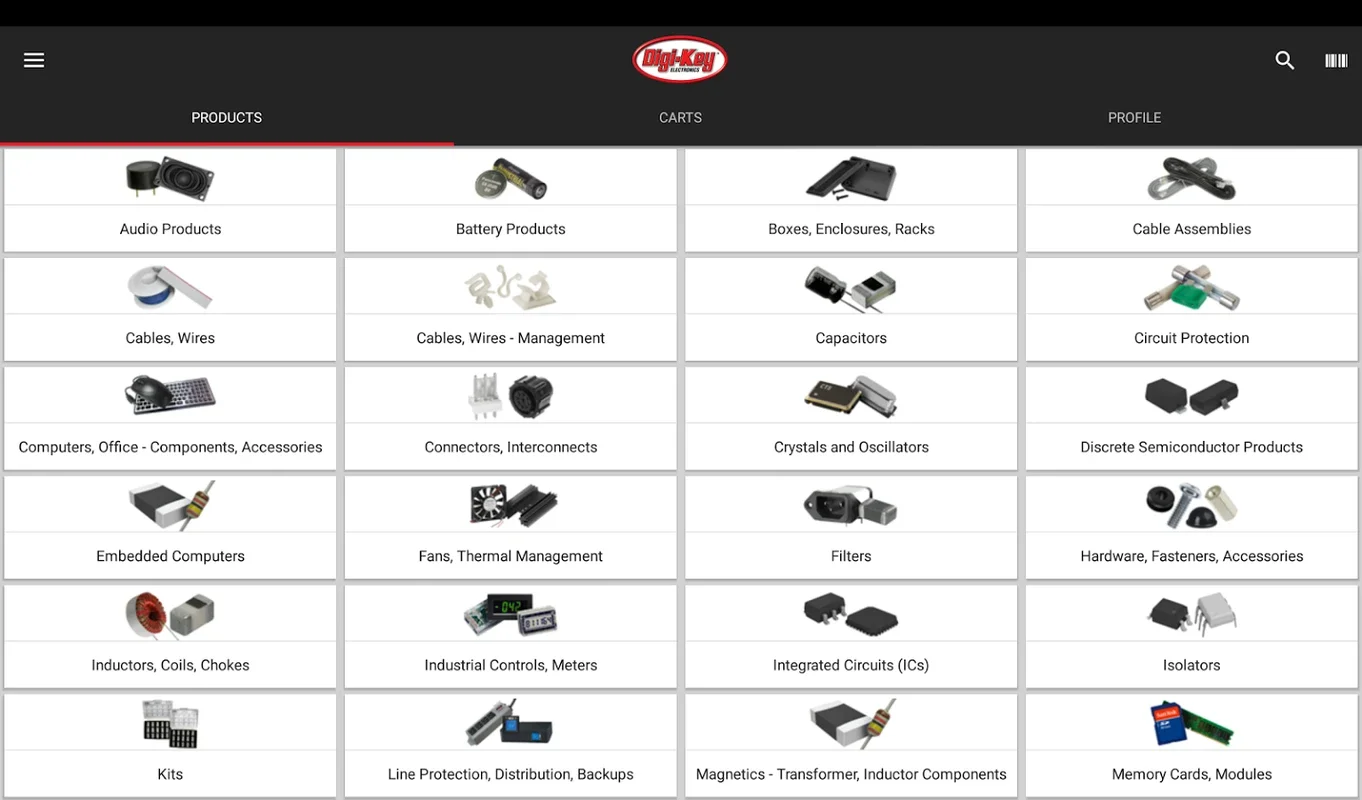 Digi-Key for Android - Find Electronic Components Easily