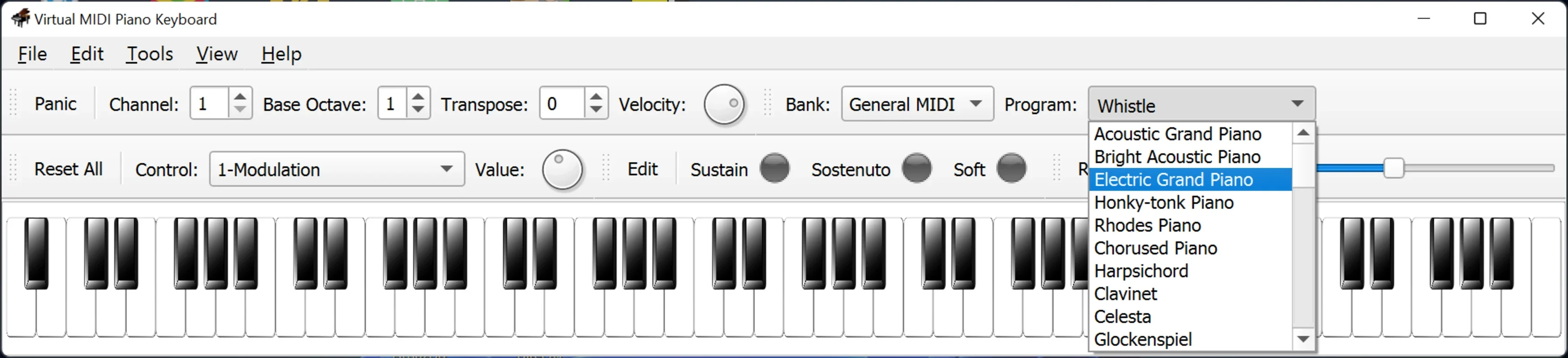 Virtual MIDI Piano Keyboard for Mac - Learn and Play Various Instruments