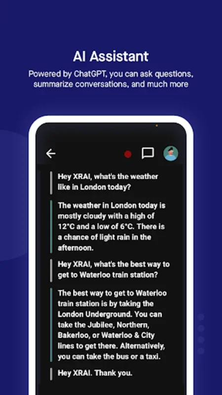 XRAI Glass for Android: Transforming Communication