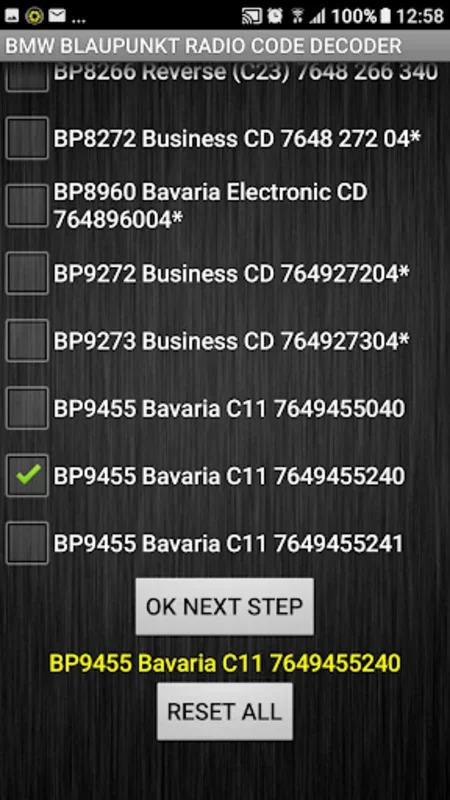 BMW Blaupunkt Radio Code Calcu for Android - Recover Lost Codes Easily