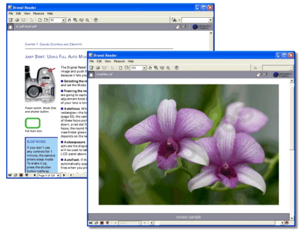 Brava Reader for Windows - View and Print Files Easily