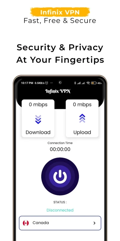 Infinix VPN: Secure & Fast VPN Proxy for Android