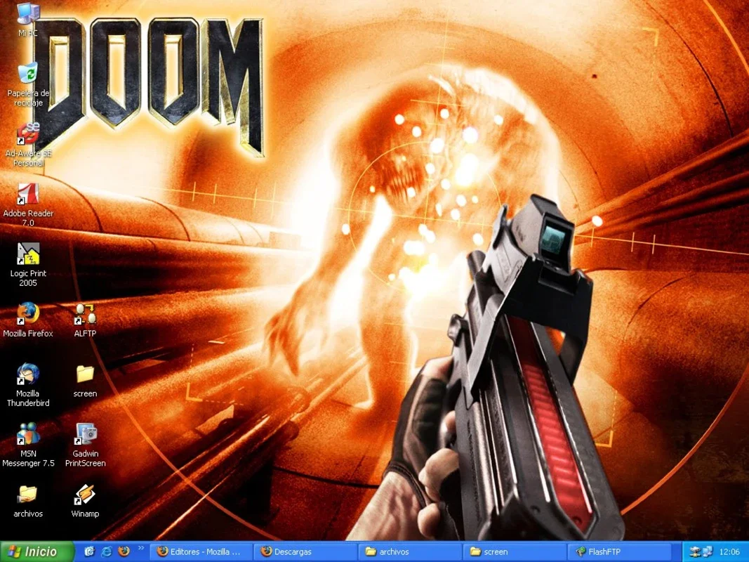 Doom Wallpaper for Windows - A Visual Tribute to the Game