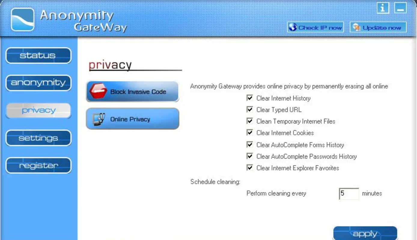 Anonymity Gateway for Windows - Protect Your Online Privacy