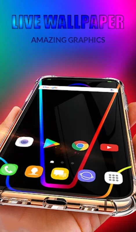 Chromatic Live Wallpaper Theme for Android - Enhance Your Device