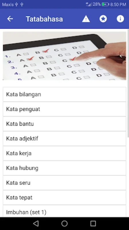 Tatabahasa : Nota & Latih Tubi for Android - Master Malay Grammar