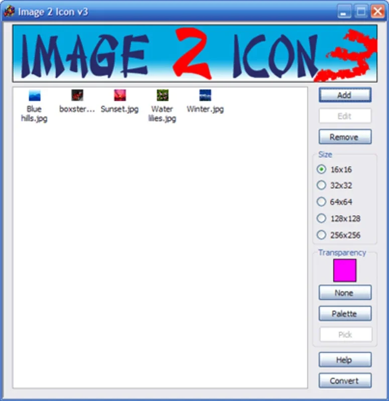 Image 2 Icon Converter for Windows - Effortless Image-to-Icon Conversion