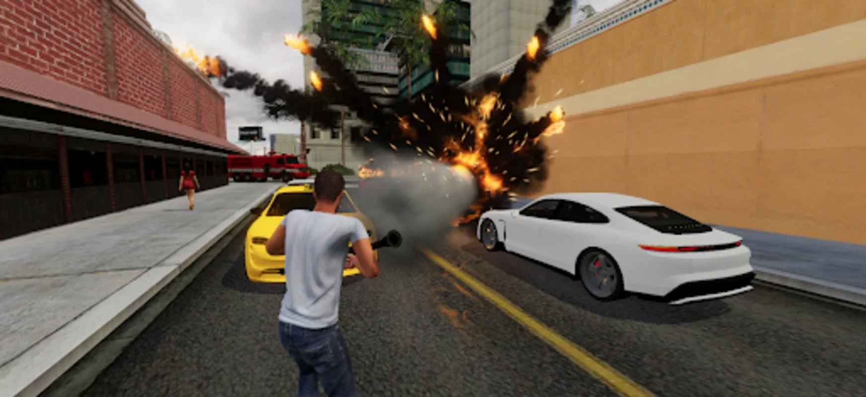 Grand Gangster open world game for Android - Immerse in Urban Crime