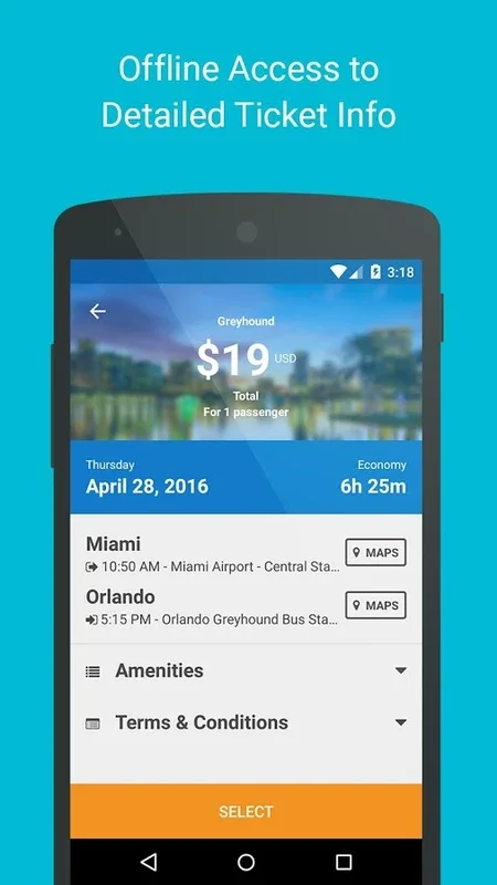 Busbud for Android - Secure Travel Reservations on the Go