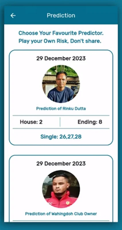 Teer Today for Android - Fast Teer Results & Predictions