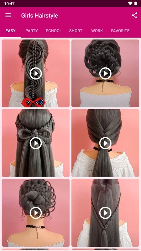 Girls Hairstyle for Android - Create Stylish Looks Easily