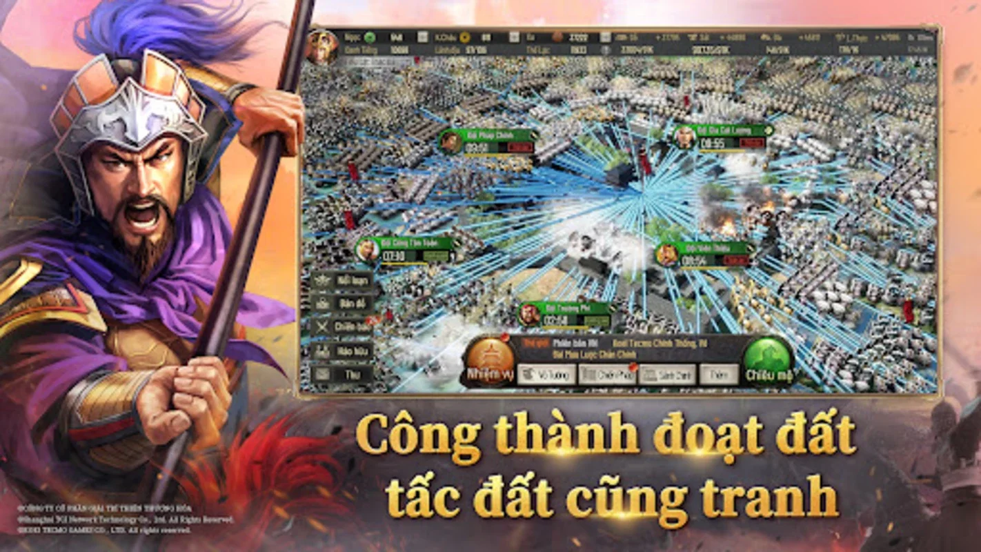 Tam Quốc Chí-Chiến Lược for Android: Fair Strategic Ancient Warfare