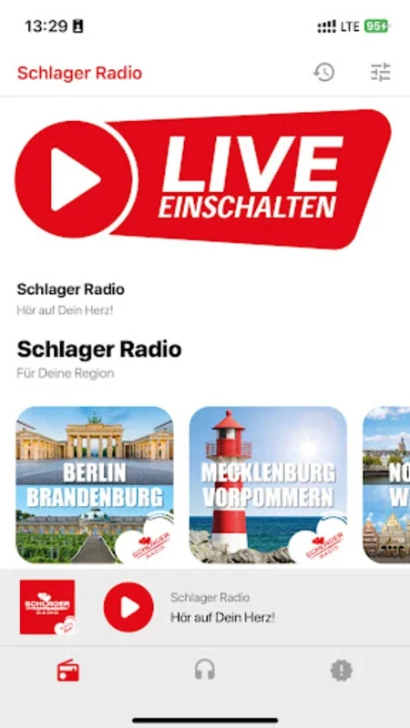 Schlager Radio (Original) for Android - Stream Diverse German Music