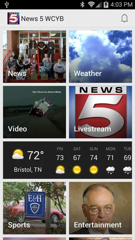 News 5 WCYB for Android: Your Source for News, Weather, and Sports