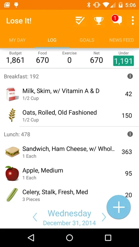 Lose It!: Your Android App for Weight Management Success