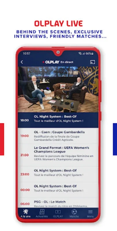 OL for Android - Stay Connected with Olympique Lyonnais