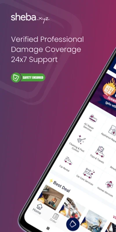 Sheba.xyz: Premier Android App for Diverse Home Services in Bangladesh