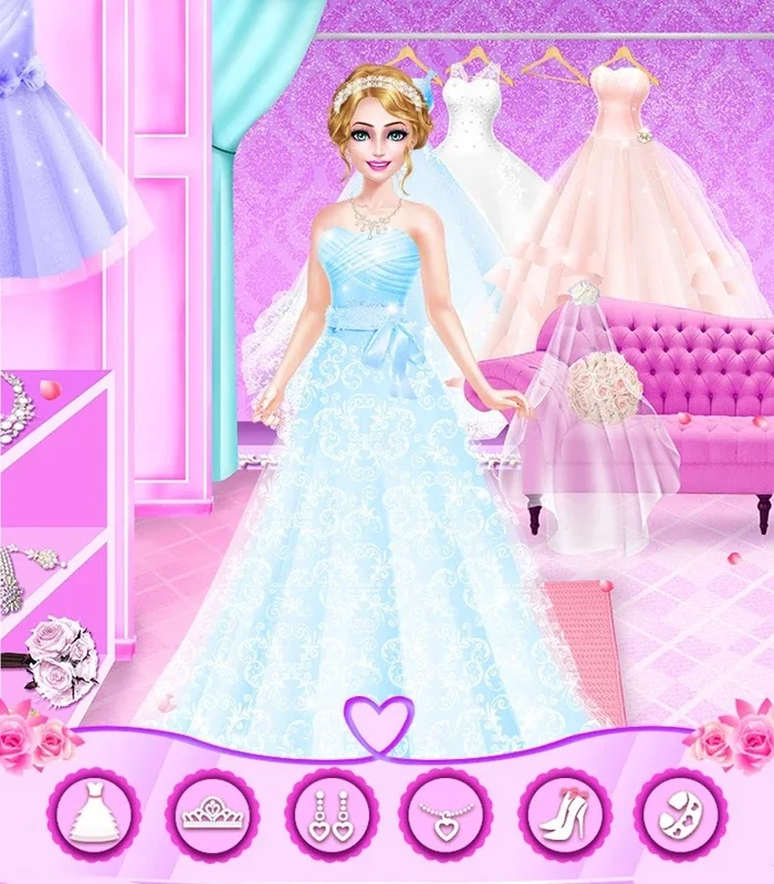 Bride and Flower Girl Salon for Android - A Fashionable Game