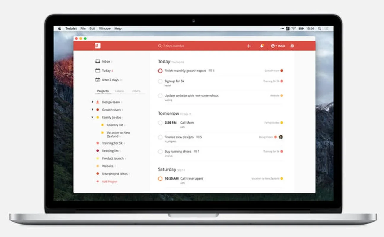 Todoist for Mac - Download it from AppHuts for free