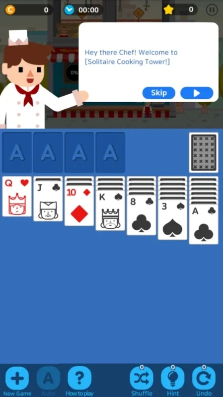 Solitaire Cooking Tower for Android - Engaging Card & Cooking Game