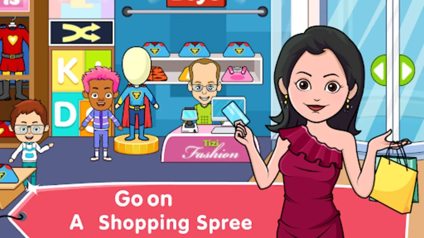 Tizi Mall for Android - Shop in a Vibrant Virtual Mall