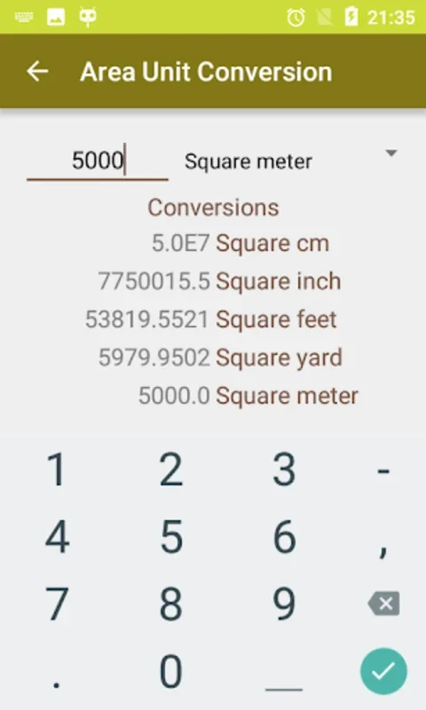 Area Calculator + Converter for Android: Precise Area Measurement