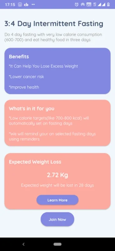 CFast for Android: Manage Diet and Track Health