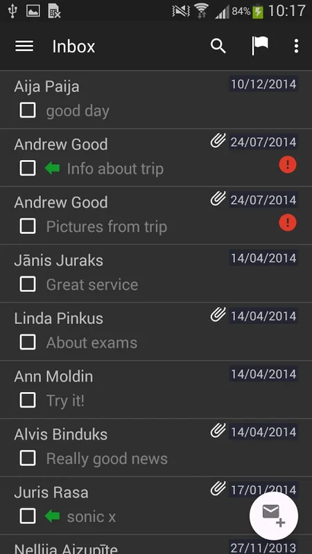 Inbox.lv for Android - Efficient Email Management