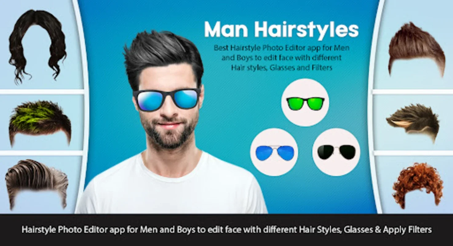 Men Hairstyle Photo Editor for Android - Transform Your Look