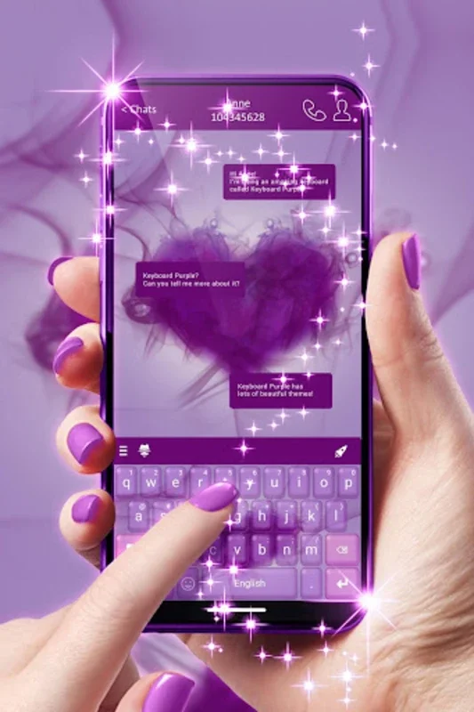 Keyboard Purple Passion for Android - Unlock Advanced Typing