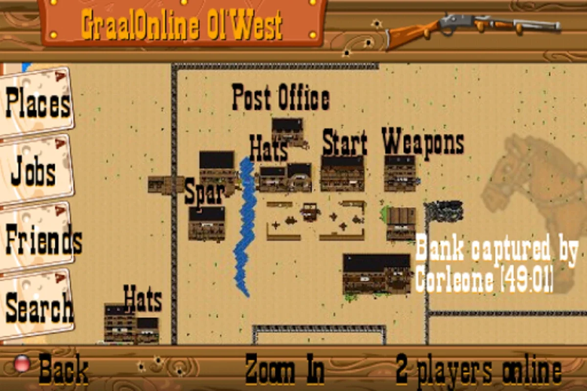 Graal OlWest for Android: Experience the Old West MMO