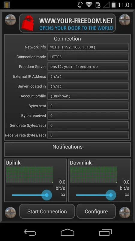 Your Freedom for Android - Bypass Censorship Easily