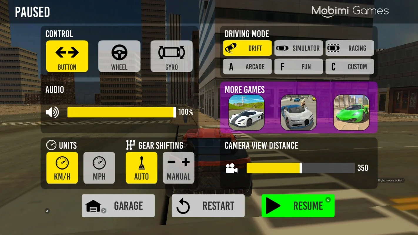 Car Driving Simulator 2022: Ultimate Drift for Android - Thrilling Driving Experience