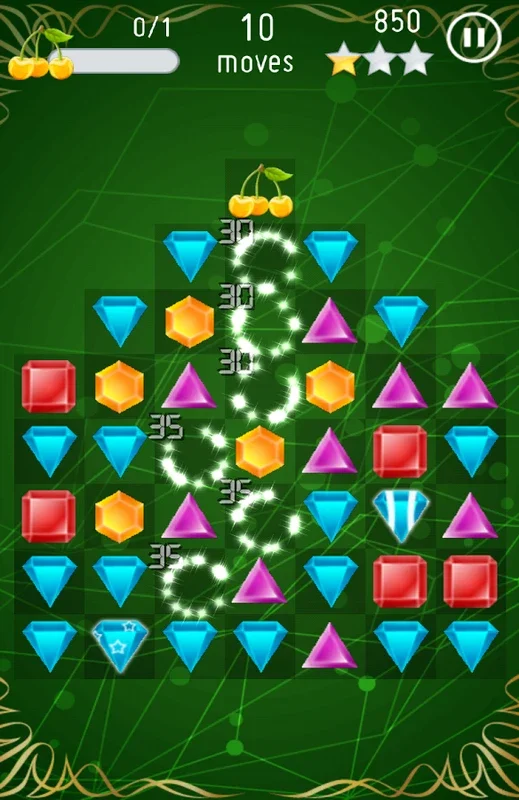 Jewels Splash for Android - Engaging Match-3 Puzzles