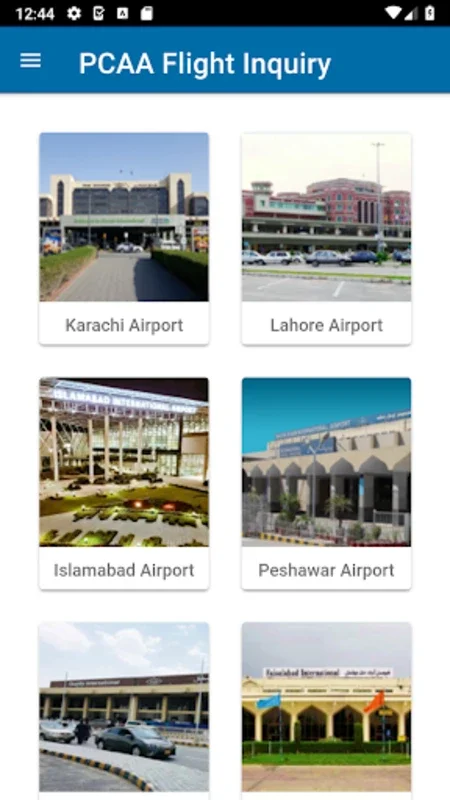 PCAA Flight Inquiry for Android - Real - Time Flight Updates