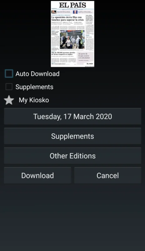 Kiosko y Más for Android - Read Publications Easily