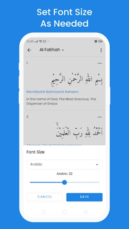 Qur for Android - Comprehensive Quran Reading Experience