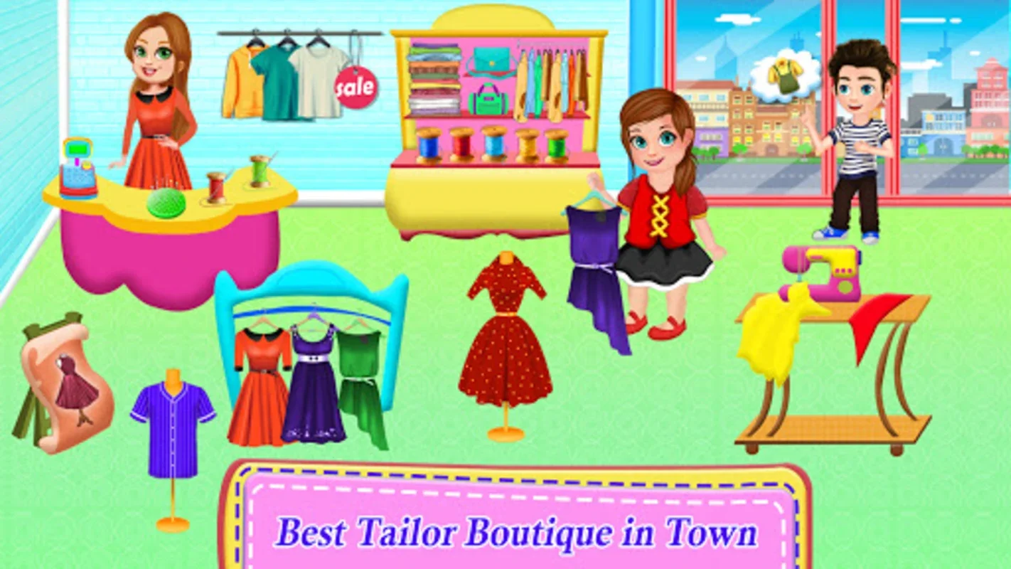 Pretend Fashion Tailor Boutique: Dressmaker Game for Android