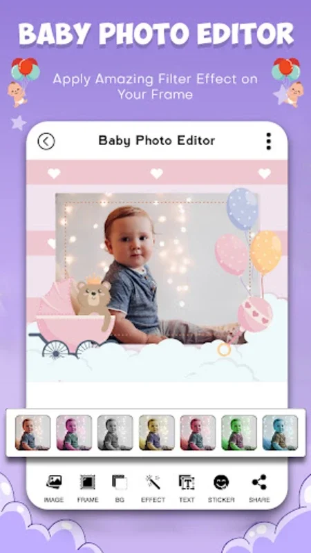 Baby Pics - Baby Photo Editor for Android: Capture Growth