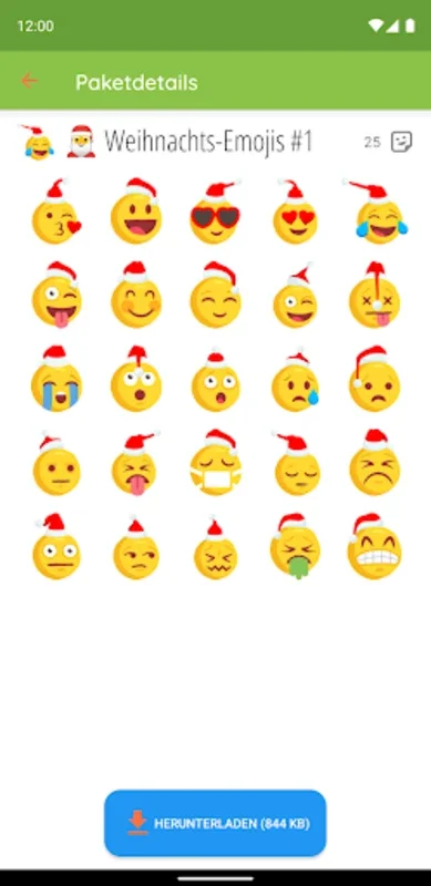 Christmas Stickers for Android - Share Holiday Joy