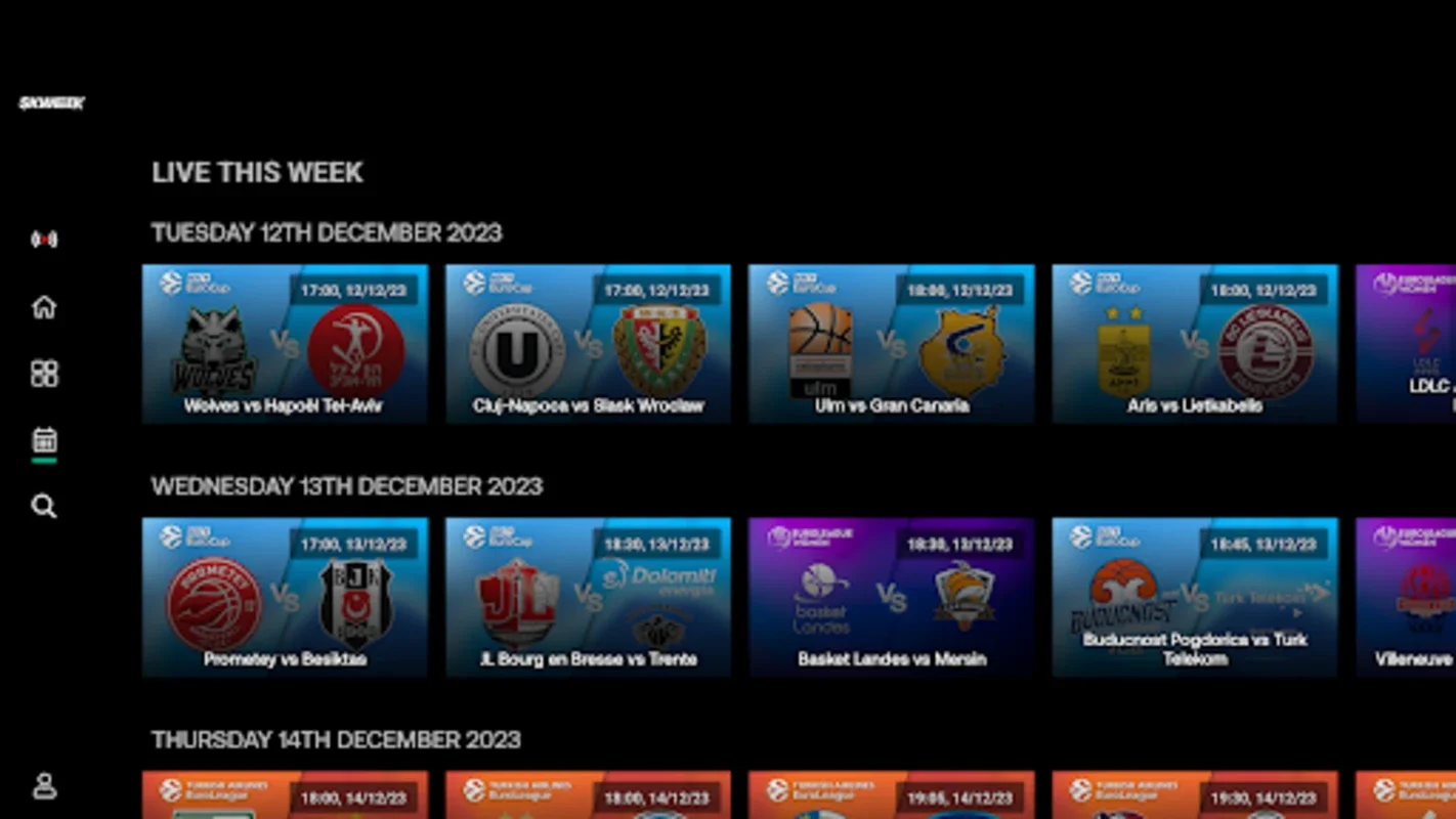 SKWEEK for Android - Unparalleled EuroLeague Experience